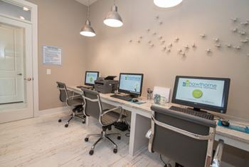 24-Hour cyber café with printing and wi-fi